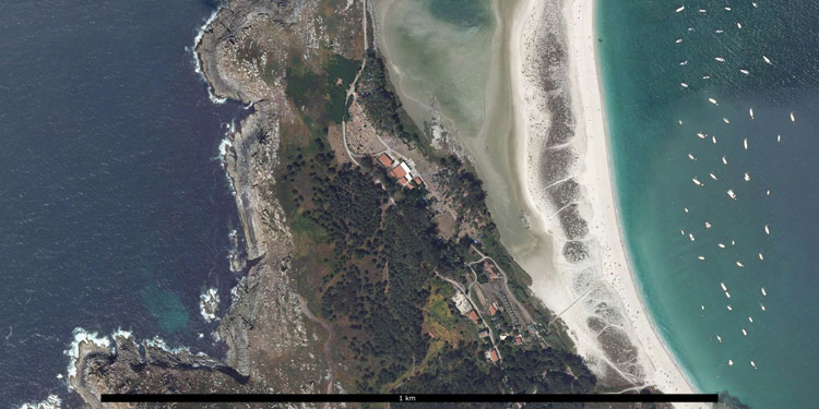 Camping de las islas Cies