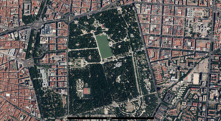 Parque de El Retiro de Madrid